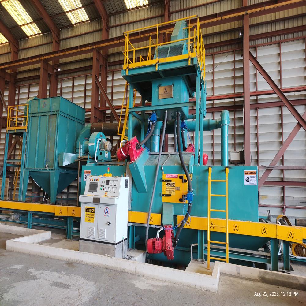 Shot Blast Machine For Scaffolding