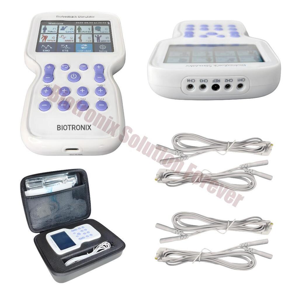 KM-580 Physiotherapy Biofeedback Machine with Dual EMG Channels