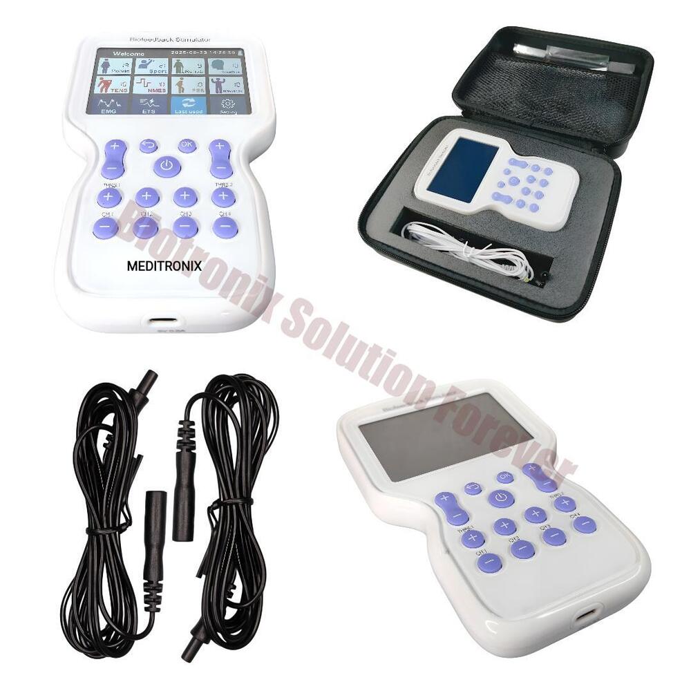 KM-580 Physiotherapy Biofeedback Machine with Dual EMG Channels