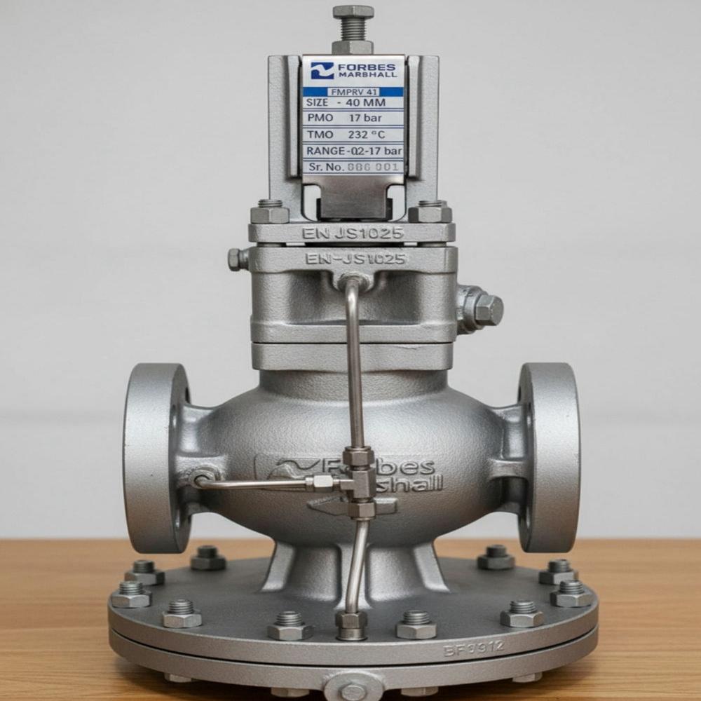 40 mm Forbes Marshall Make SG Iron Pilot Operated Pressure reducing valves FMPRV41