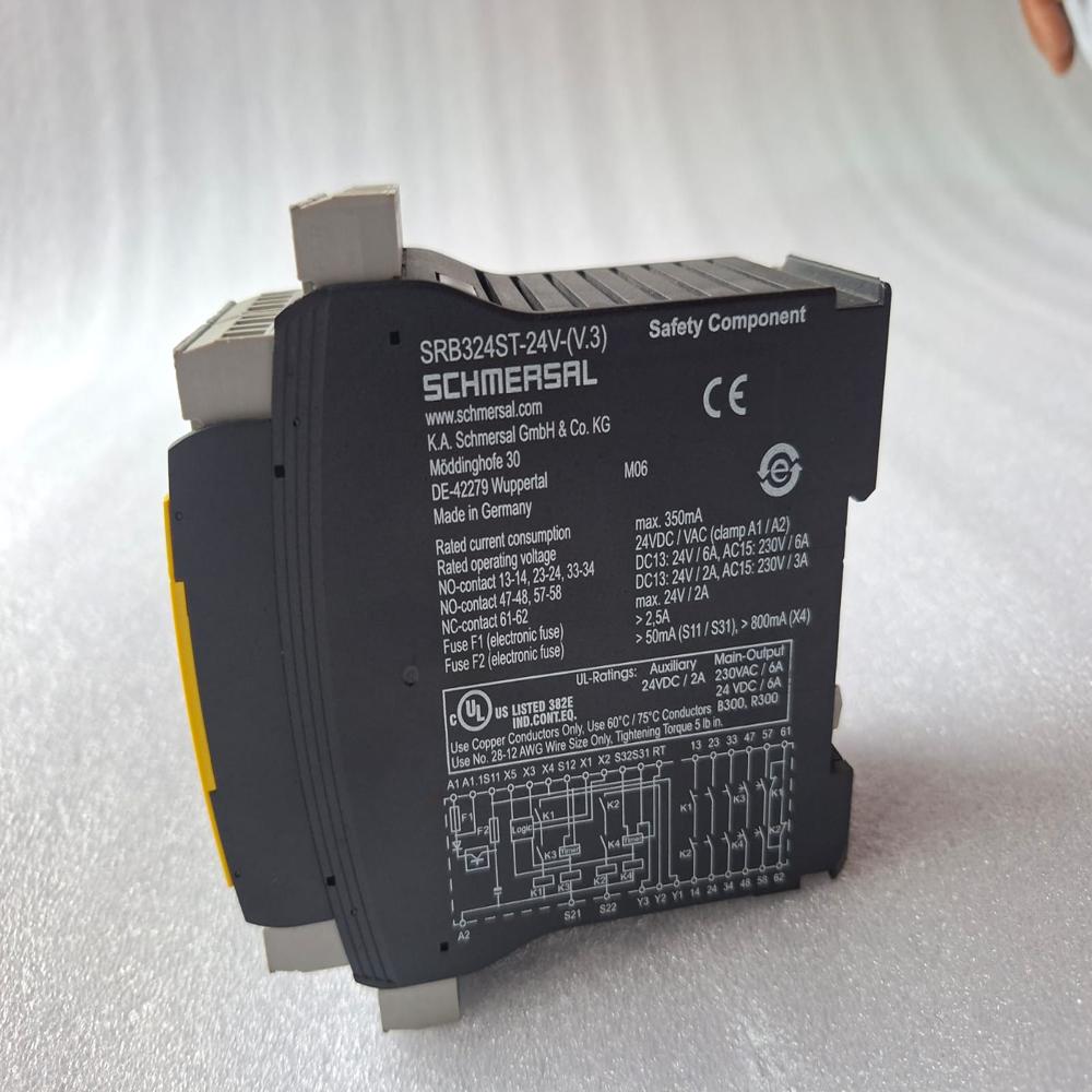 SCHMERSAL PROTECT SRB 324ST-24V-(V.3) SAFETY RELAY SRB3245ST-24V
