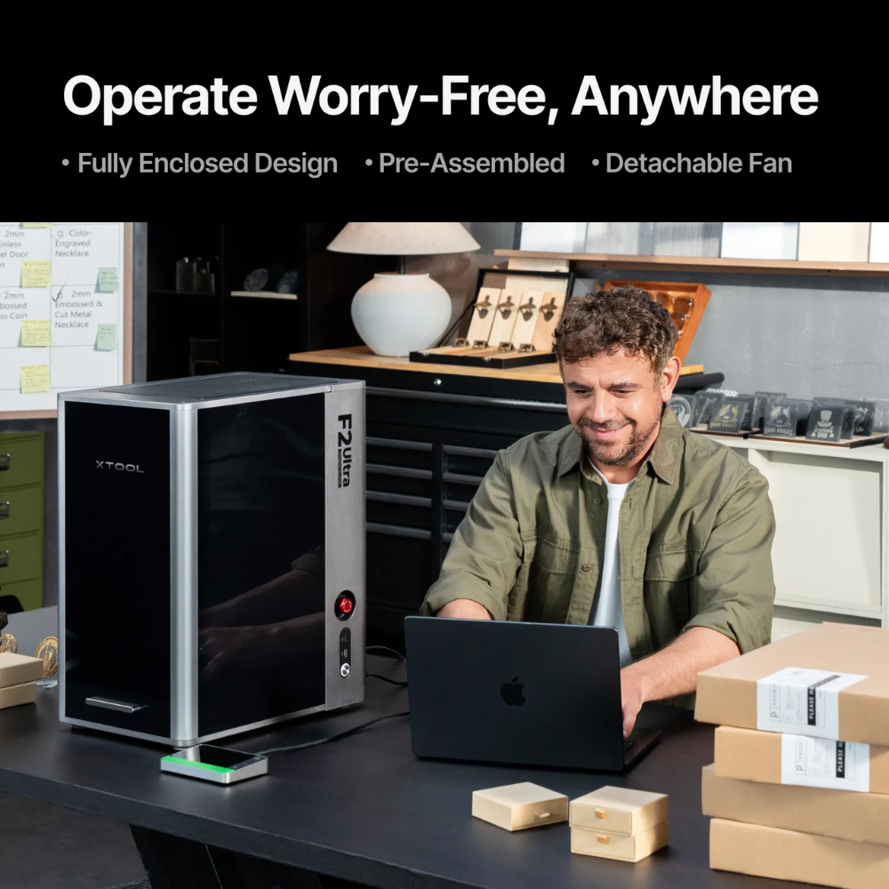 xTool F2 Ultra (Single) Deluxe Bundle