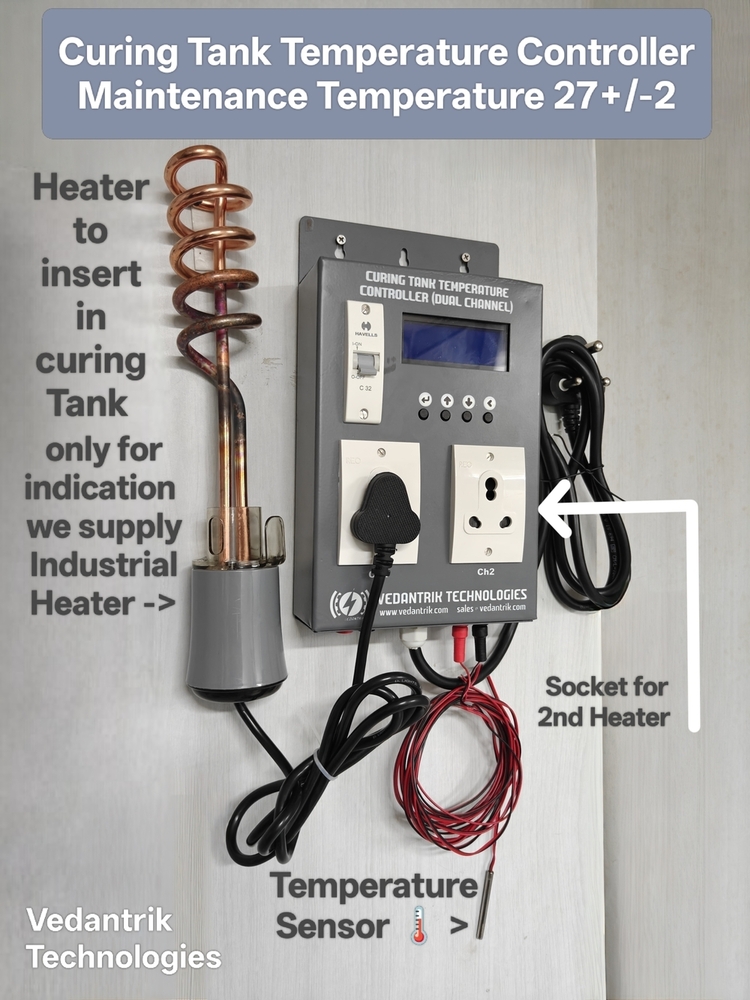 Curing Tank Temperature Controller - Accuracy: A 10% %