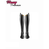 Black Knee Boot Riding Shoes - Design: Premium