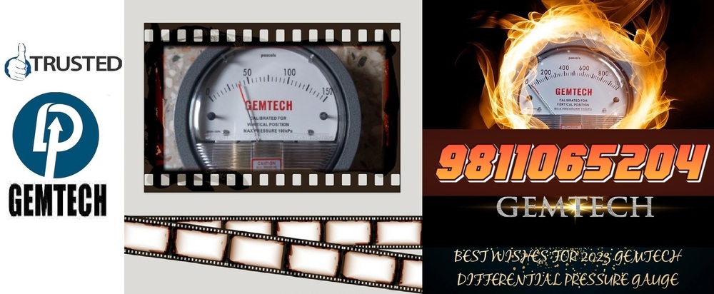 Gemtech* Differential Pressure Gauge*distributor For Bhagalpur Bihar