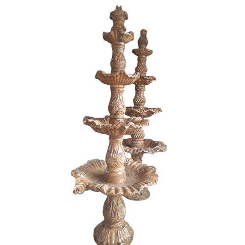 Outdoor Marble Fountain - Color: Brown