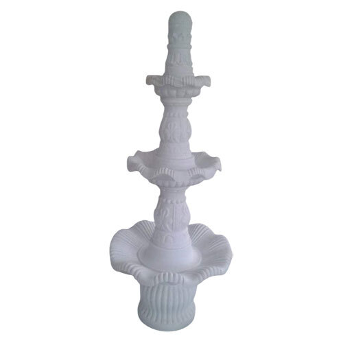 Decorative Marble Fountain - Color: White