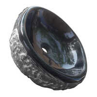 Black Marble Wash Basin