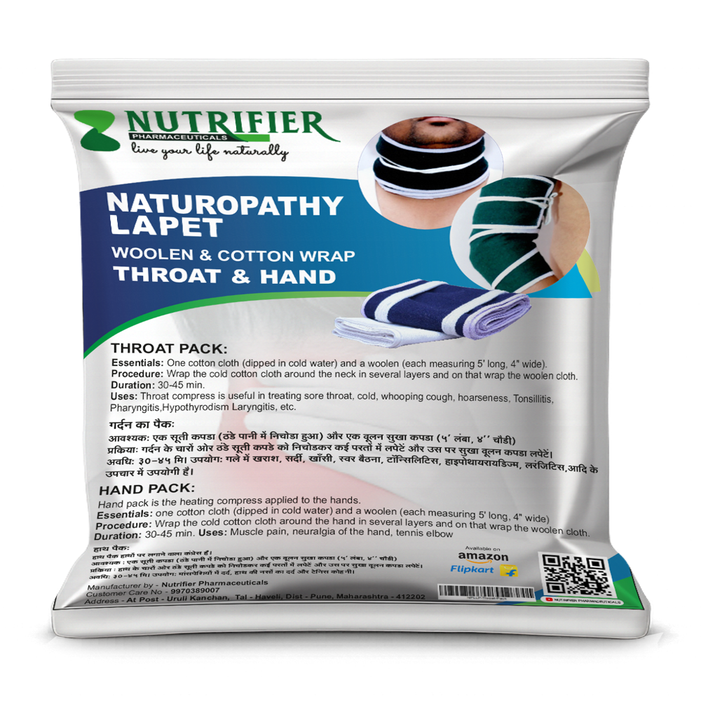 Naturopathy Lapet Throat Pack