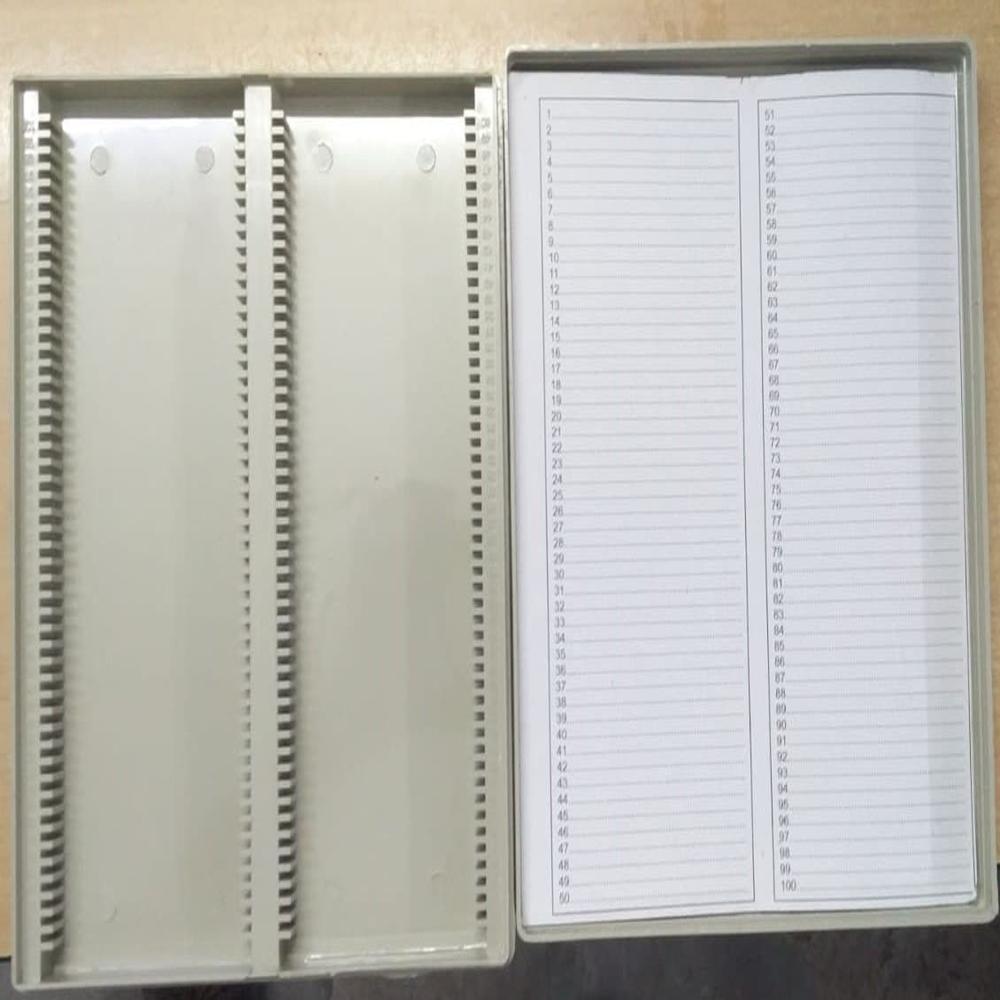 Plastic Slide Box - Application: Chemical Laboratory