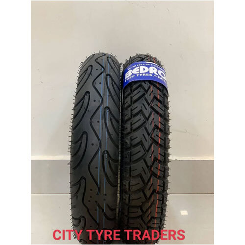 3.00-10 Bedrock Tubeless Scooty Tyre - Application: Automotive