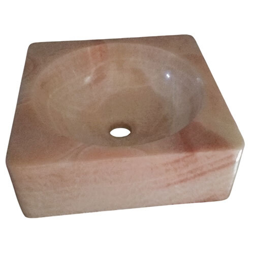 Decorative Marble Wash Basin - Color: White