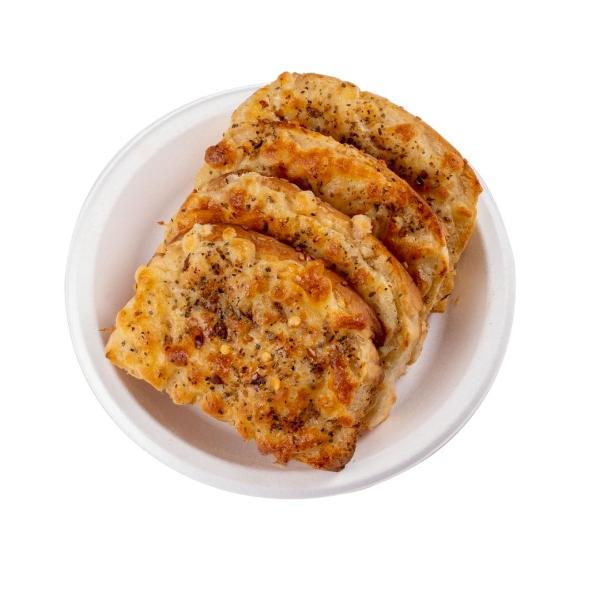 6 inch  sugarcane bagasse round plate