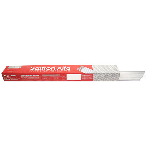 4.00 X 450 Mm Saitron Alfa E6013 Mild Steel Welding Electrode - Color: Red Colour