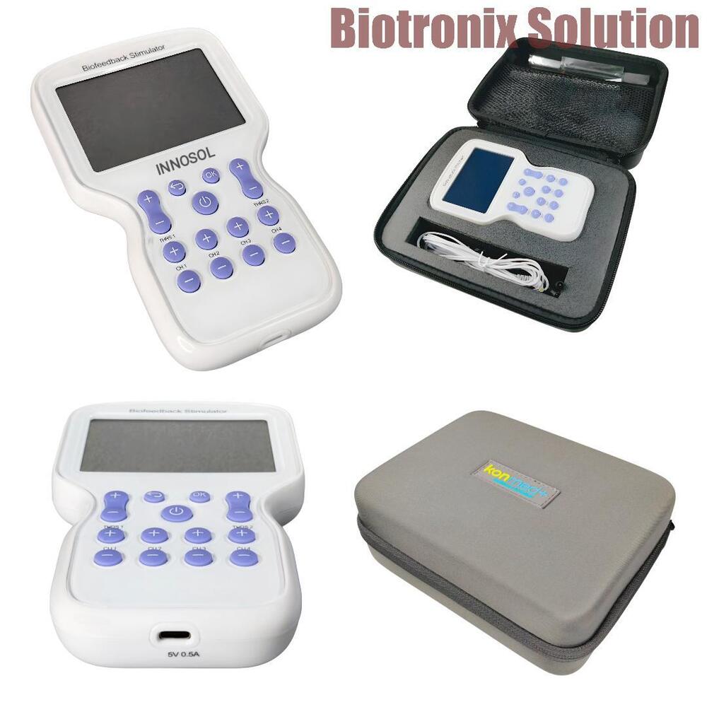 KM-580 Digital Physiotherapy Biofeedback Machine with Rechargeable Battery