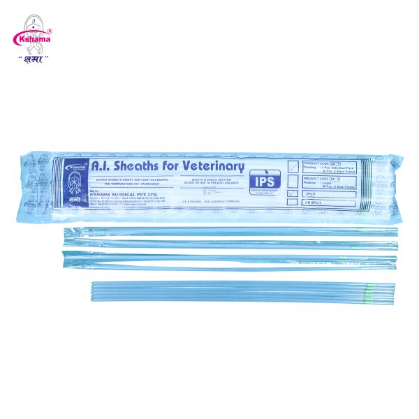 A.i. Sheaths Bovine - Universal Pack Of 50 Pcs - Application: Artificial Insemination In Veterinary