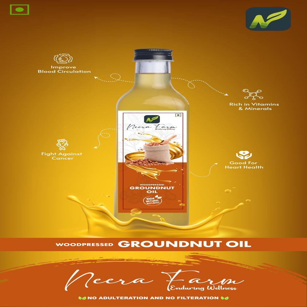 Cold Pressed Groundnut Oil - Application: Cooking & Seasoning