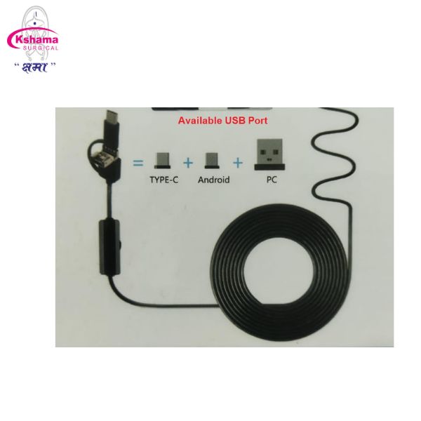 Digital AI Gun Veterinary with Camera (Endoscopic) I Waterproof Universal Endoscopy Gun SS (Pack Of 1 Pc) Reusable