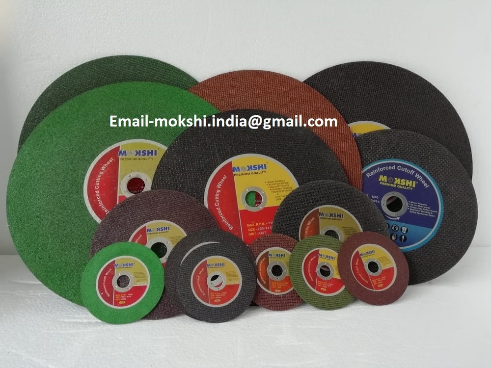 14 Cut Off Wheel - Color: Green /Red/black