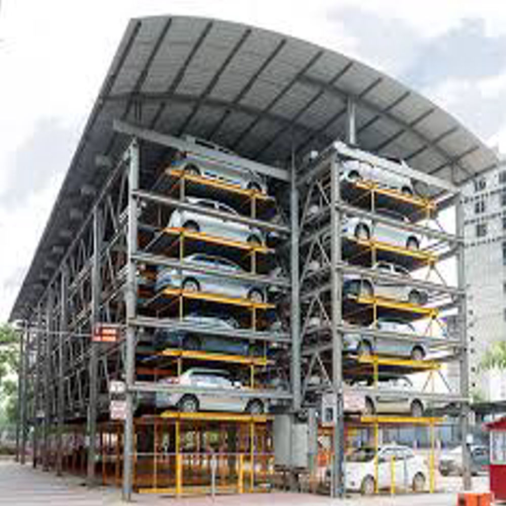 Mechanical Car Parking System - Color: Silver