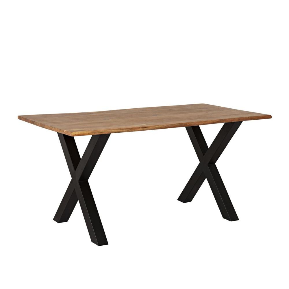Mild Steel Restaurant Dining Table - Color: White