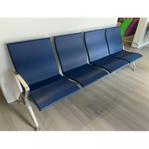 Popular Airport Chair 3 Seats Pu Waiting Benches Seating Beam Gang Waiting Chair