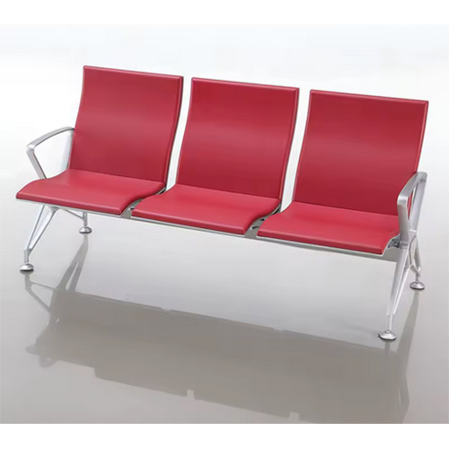 Factory Price Hospital Airport Statiion Clinic Waiting Room 3 Seater Bench Seating Waiting Chair