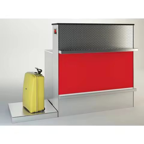Wholesale Stainless Steel Airport Check-in Counter with Document