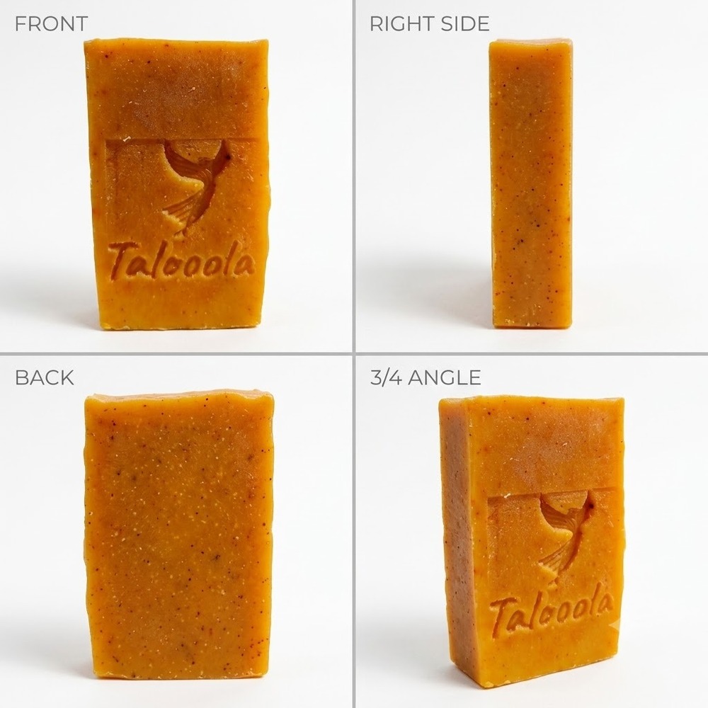 Zestiva Orange And Turmeric Soap - Color: Yellow