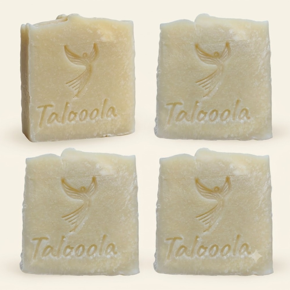 100 Percent Coconut Oil And Coconut Milk Baby Soap - Color: White