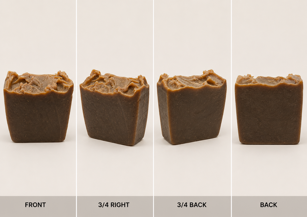 Triple Butter Colloidal Oats Baby Soap - Color: Brown