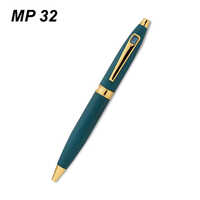 MP-32 Green Stone Metal Pen