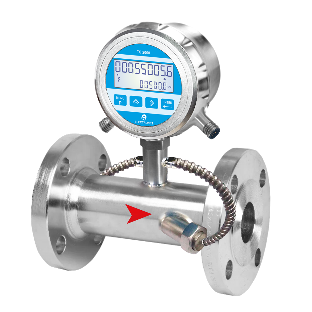 Ts2000-Ufm Ultrasonic Flow Meter - Switch - Color: Silver