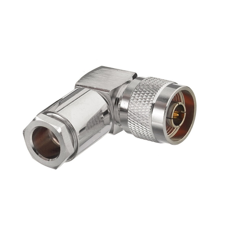 Bnc Male Right Angle Clamp Connector