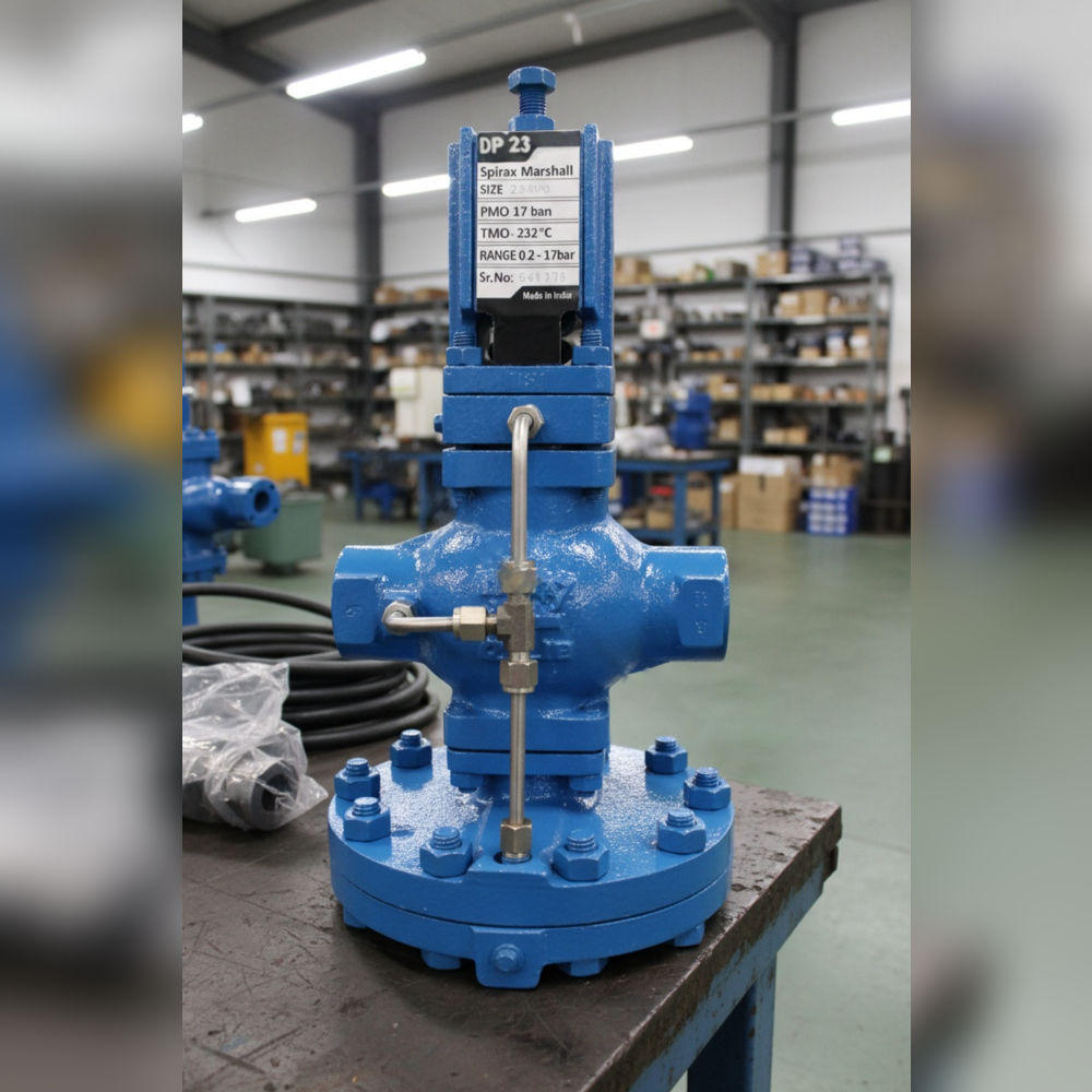 25 Mm Spirax Marshall Make Sg Iron Pilot Operated Pressure Reducing Valve Dp23 - Application: Compressed Air