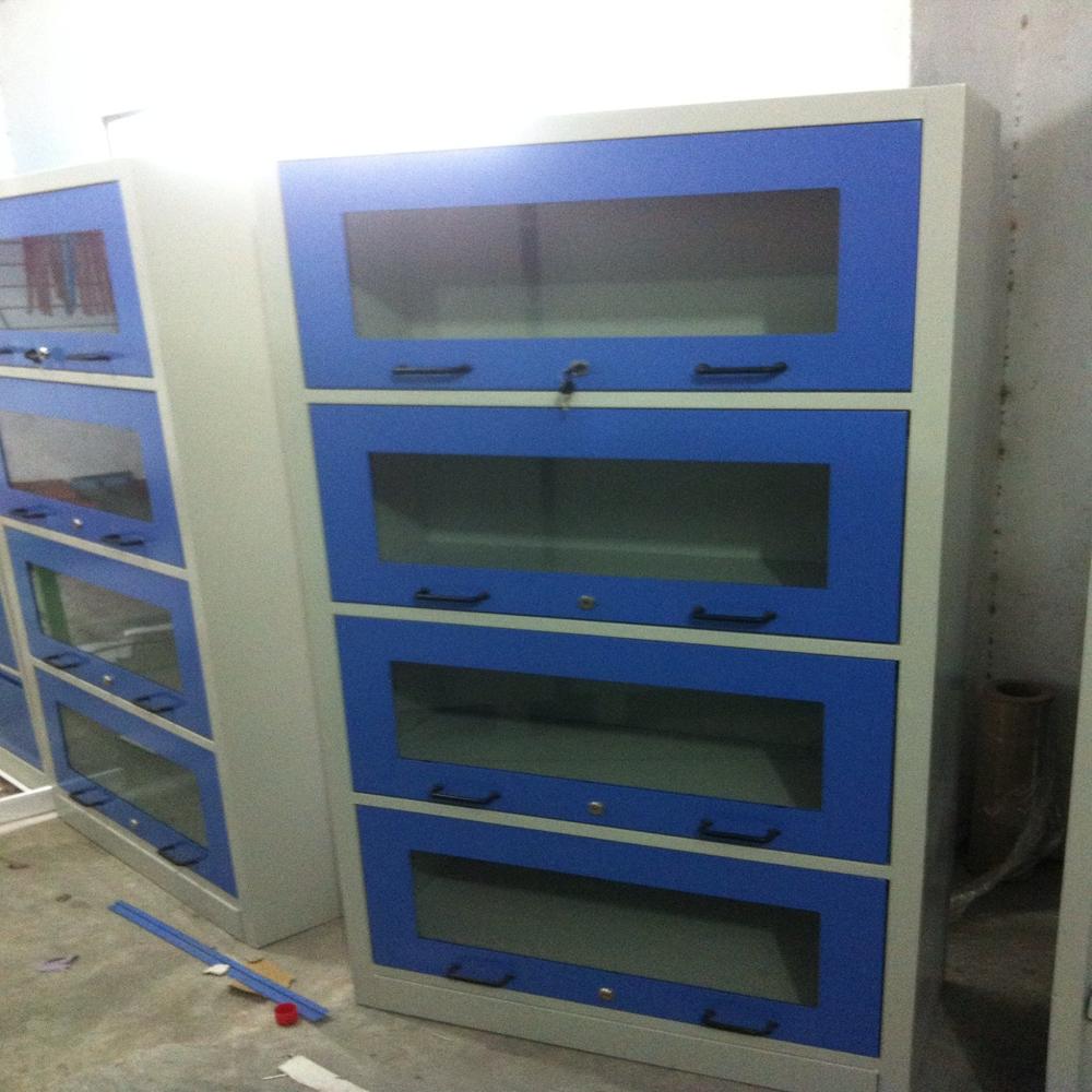 Ms Glass Bookshelf - Color: Client Choice