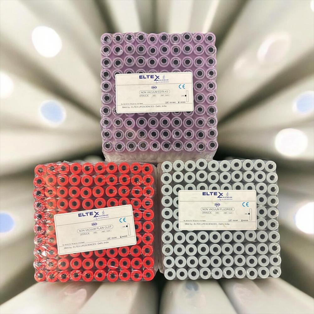 Non Vacuum Blood Collection Tube