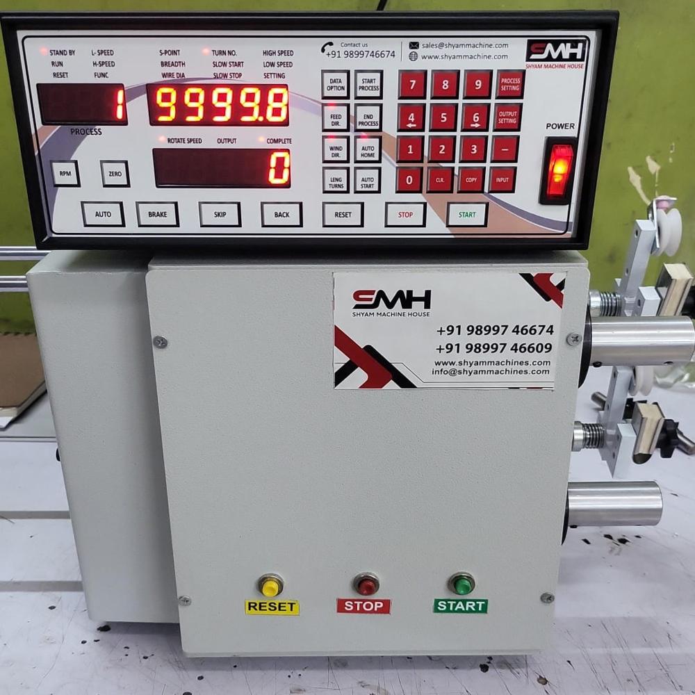 Low Energy Consumption Double Spindle Coil Winding Machine