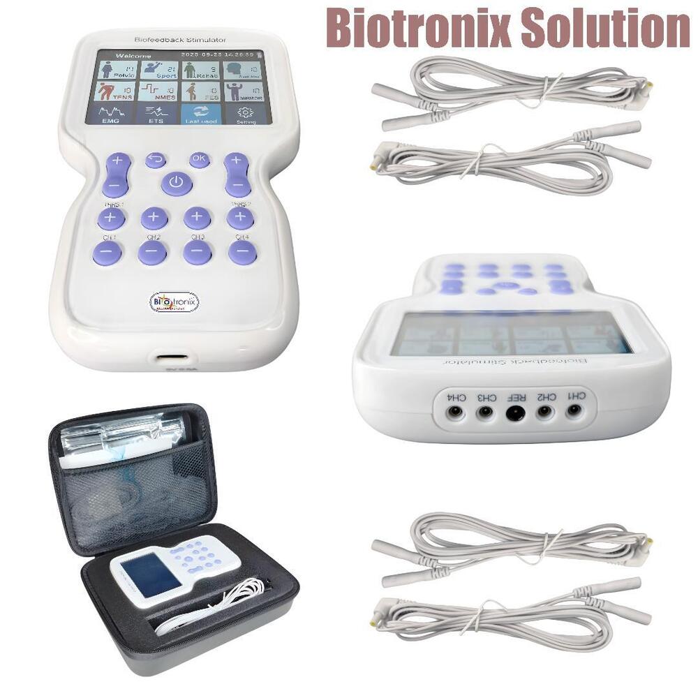 KM-580 Portable Biofeedback and Electrical Therapy Machine with Touch Display
