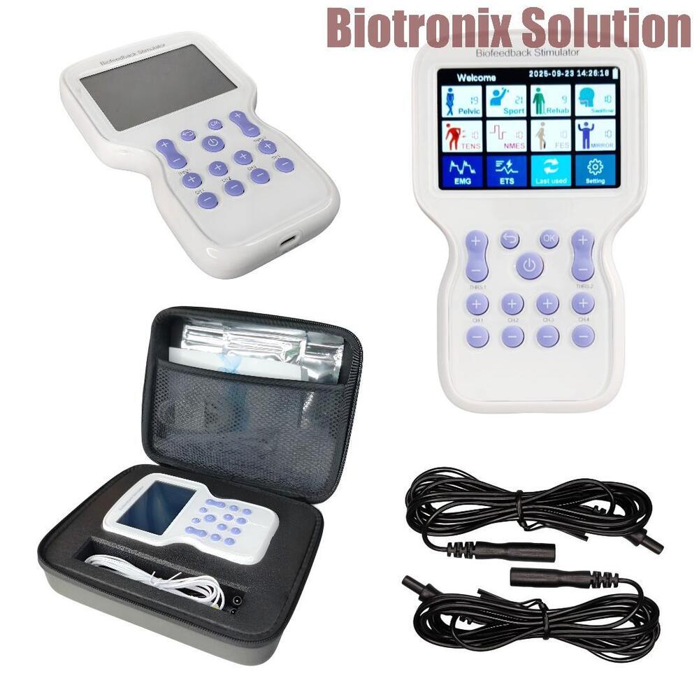 KM-580 Portable Biofeedback and Electrical Therapy Machine with Touch Display