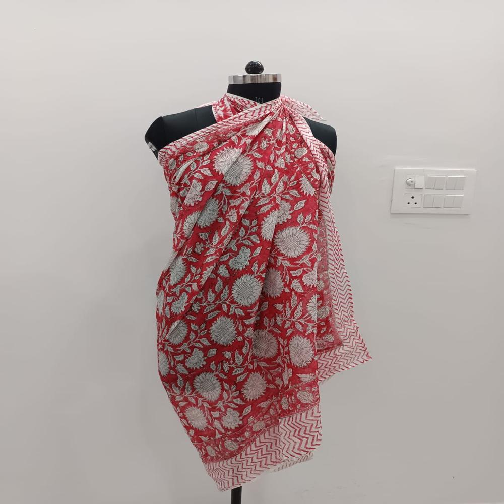 HAND BLOCK PRINTED SARONG
