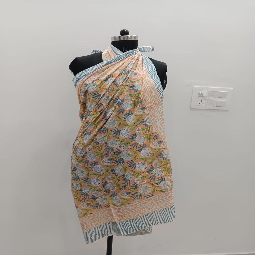 HAND BLOCK PRINTED SARONG
