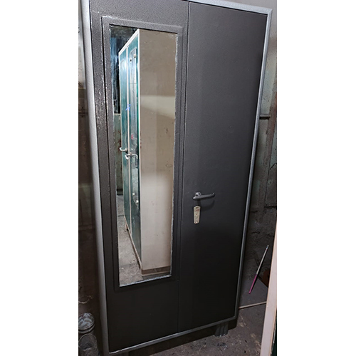 Steel Almirah With Mirror - Color: Grey