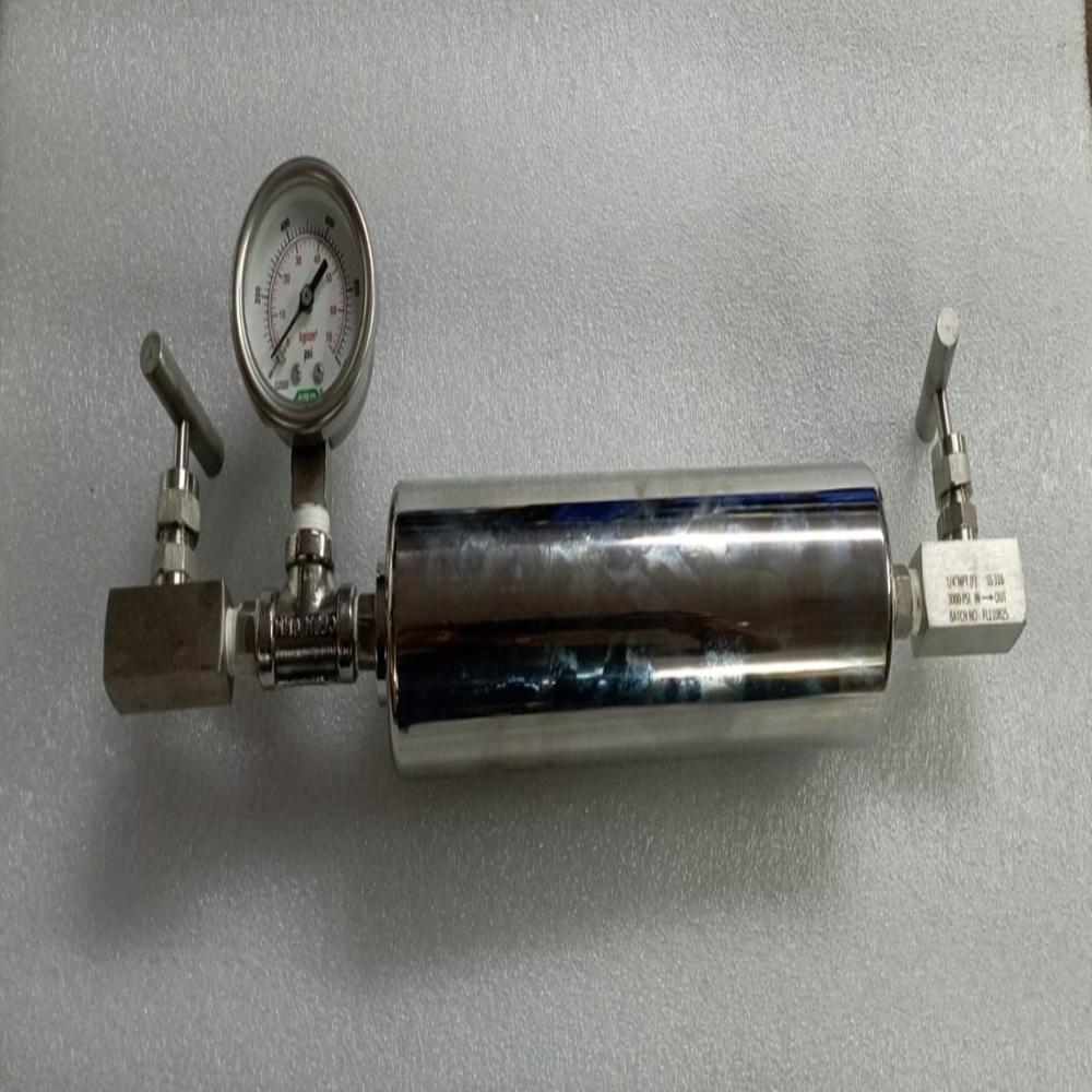 Stainless Steel Gas Sampling Cylinder 500 ml