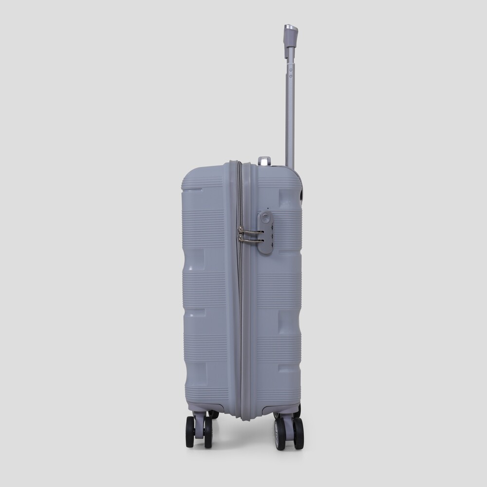 Hard cabin Grey trolley bag