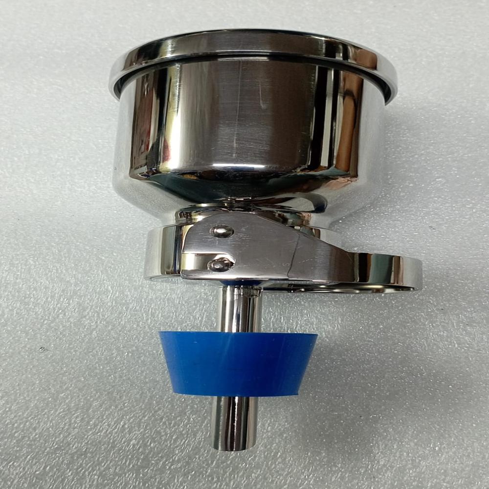 Stainless Steel Vacuum Filter Holder - Color: Silver