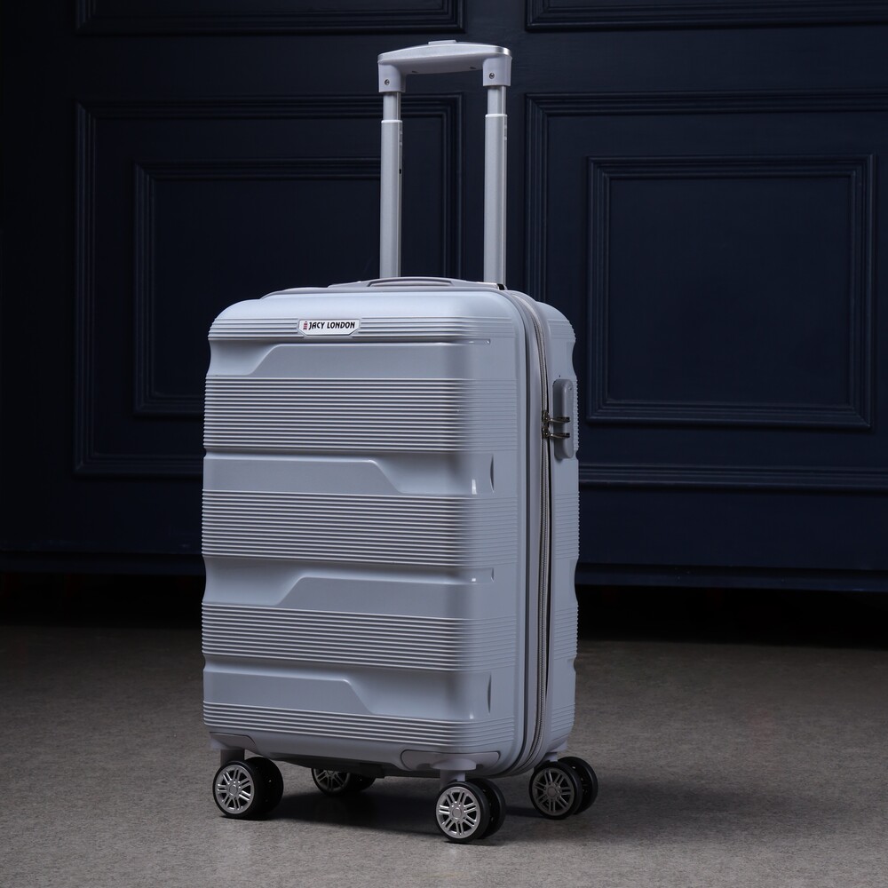 Hard cabin Grey trolley bag