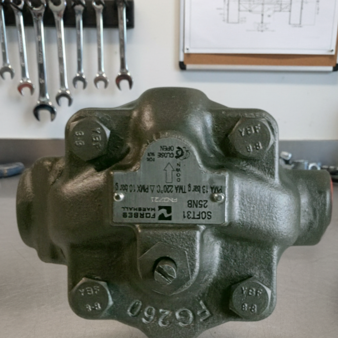 25 mm Forbes Marshall Make Cast Iron Ball Float Steam Trap SOFT31