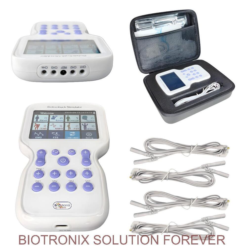 KM-580 EMG Biofeedback Therapy Equipment with PC Software for Report Printing