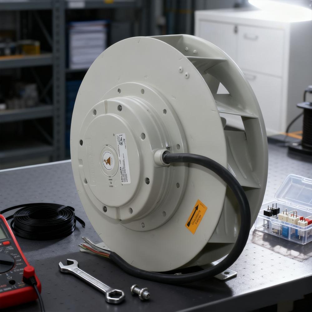 ZIEHL-ABEGG RH35B-2EK.6N.2R Aluminum Blade Industrial Inverter Fan Industrial Cooling Fan